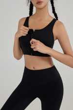 Energy Zip-Front Sports Bra High-Support | Yoga | Gym - B23S0007 - Image 5