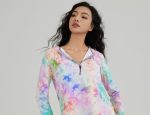 New Fashion UTPALA Multicolor Half-Zip Hoodie - T23P0007 - Image 3