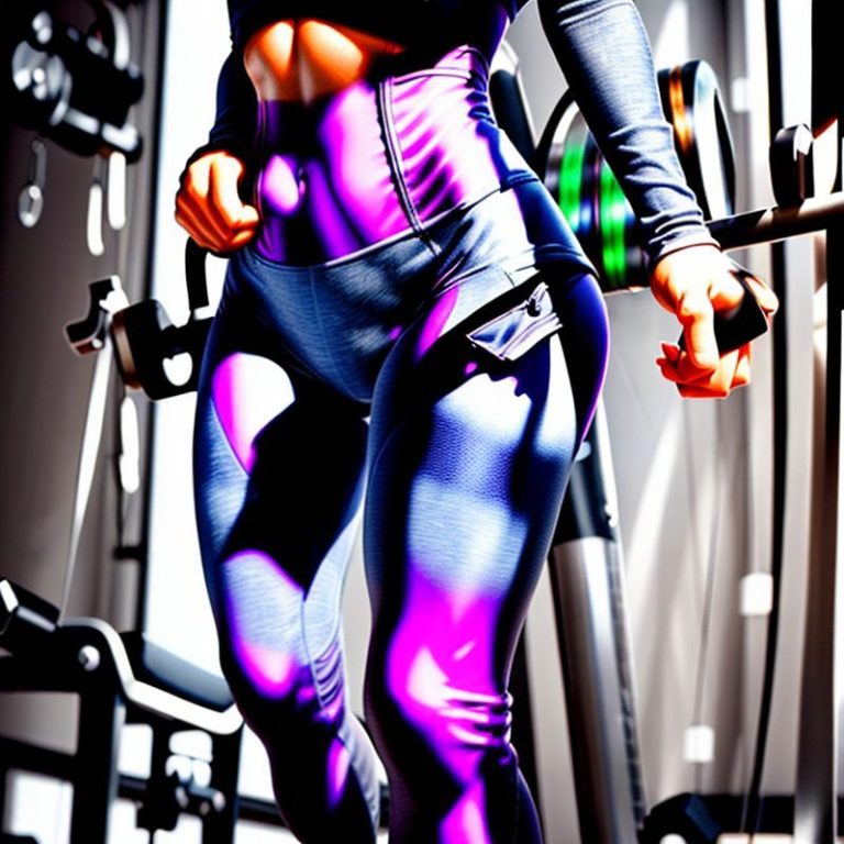 Heather Grey flare leggings petite workout leggings with pockets on white background, hyperrealistic studio photo.