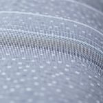 Close-up detail of the soft, high-quality fabric and stitching on the hilary yoga pants aud to nrp.