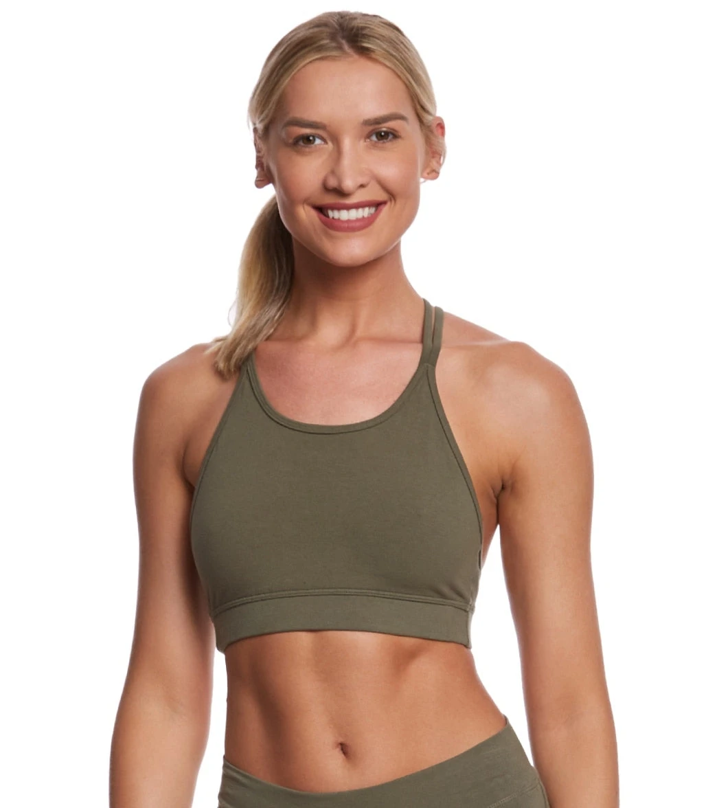 Double Cross Yoga Bra