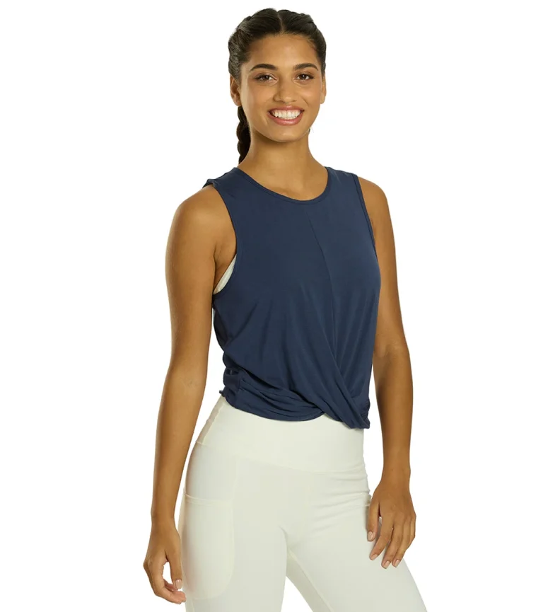 Twisted Layering Crop Tank