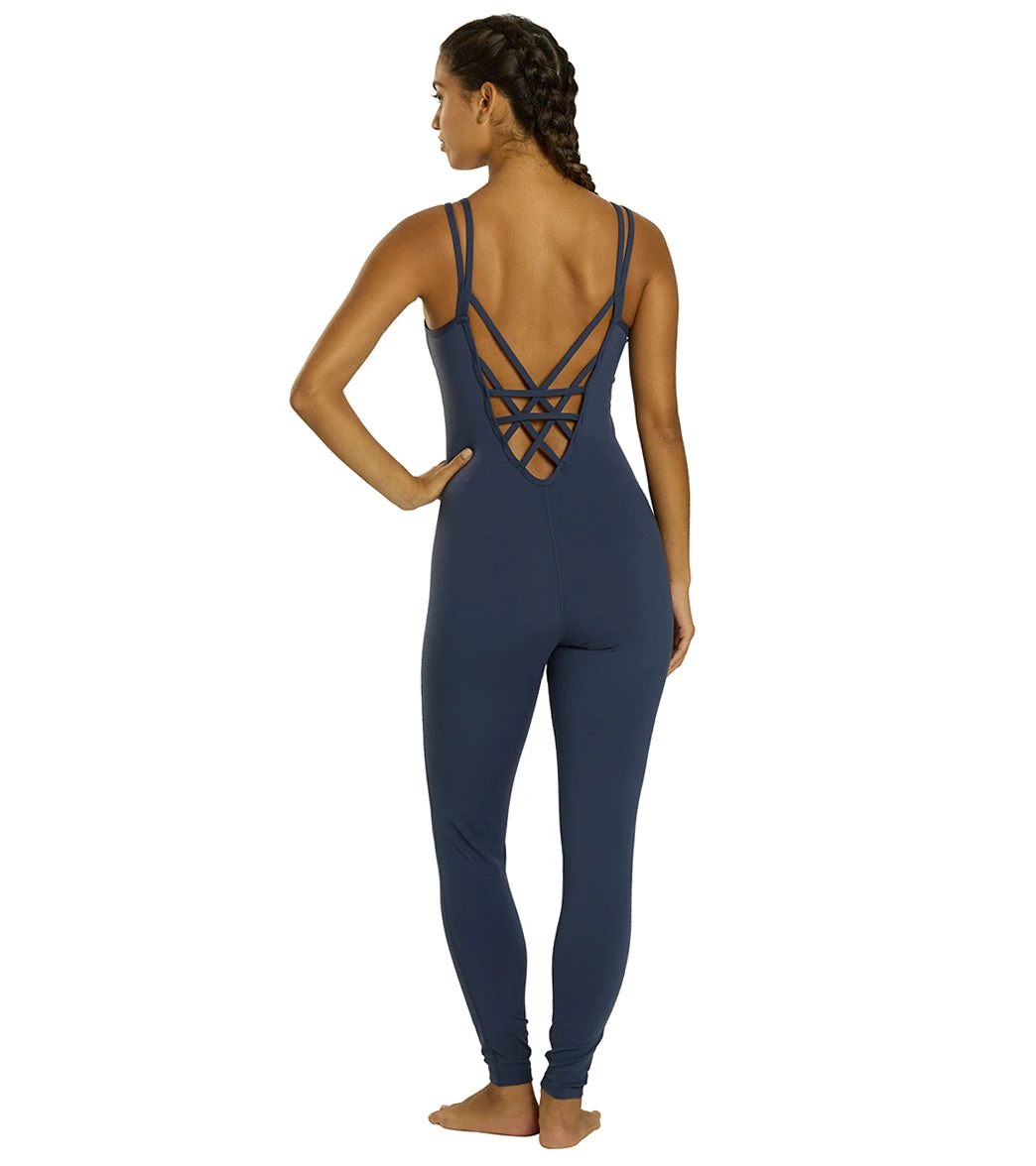 Radiant Solid Strappy Back Long Leotard 28" sustainable pants - Professional Guide and Review