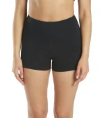 Uphold Solid High Waisted Hot Yoga shorts 1"