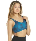 Tie Dye Radiant Strappy Back Sports Bra