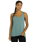 Motion Solid Racer Back Layering Tank