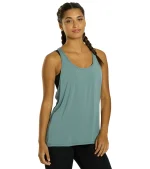 Motion Solid Racer Back Layering Tank