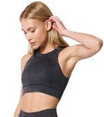 One By One Mineral Wash Crop Top