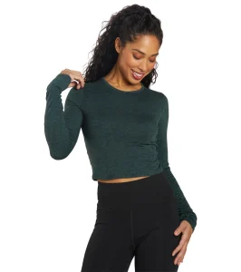 Girlfriend Collective RESET Cropped Long Sleeve