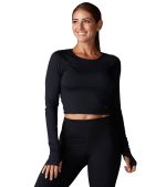 Favorite Long Sleeve Crop Tee