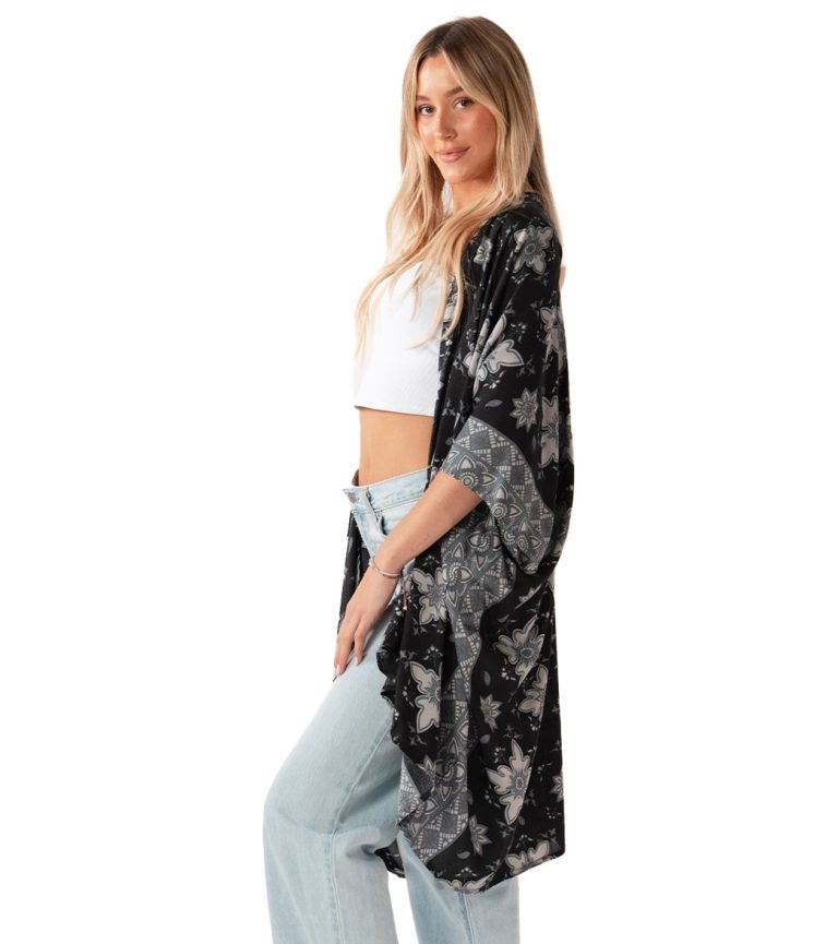Lotus and Luna Kimono