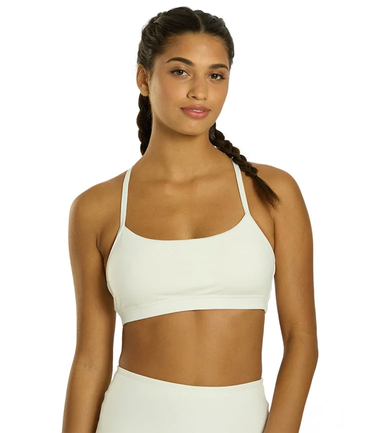 Delight Solid Racer Back Sports Bra