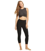 Spacedye High Waisted Yoga Capris