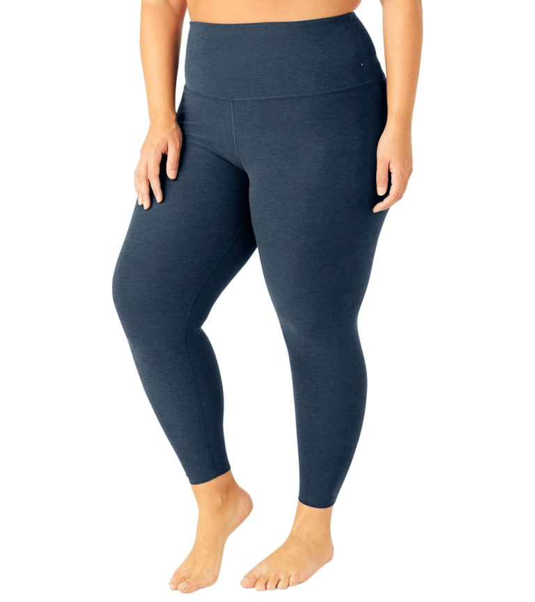Plus Spacedye Out of Pocket High Waisted Midi Legging