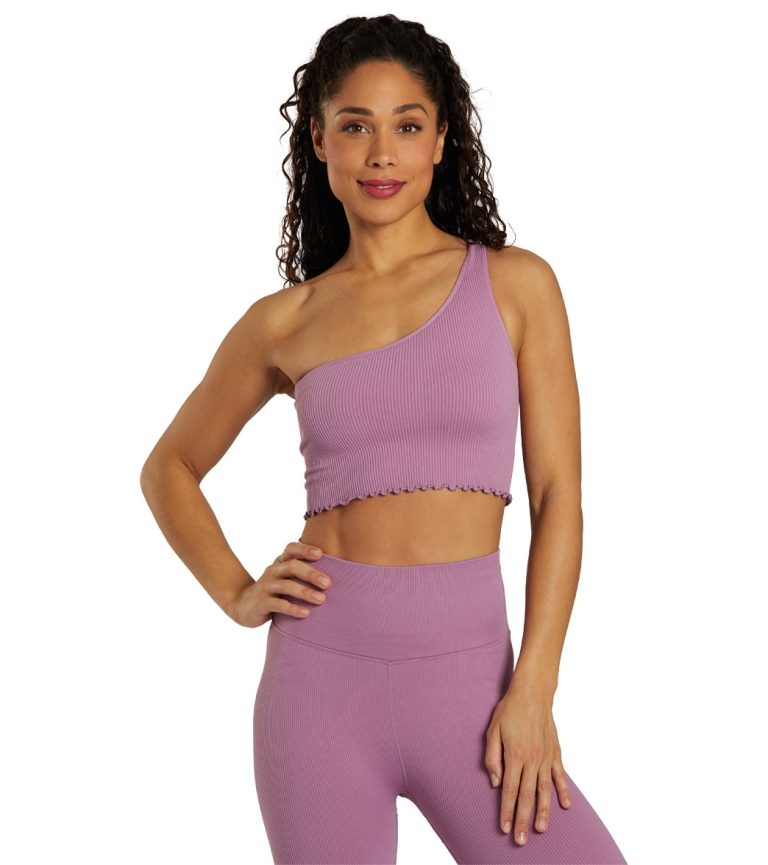 Luna One Shoulder Seamless Tank