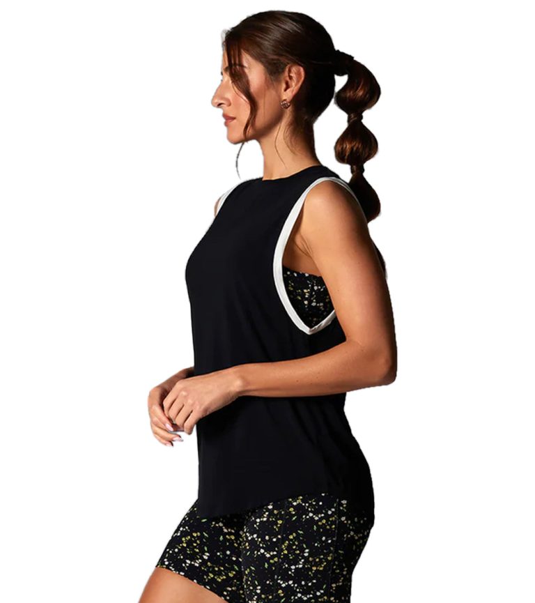 High Neck Muscle Tank