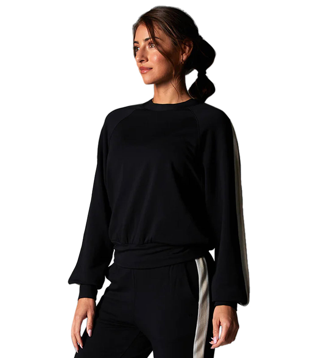 Ease Crew Stripe Sweatshirt Ease Crew Stripe Sweatshirt